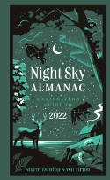 Cover image of book Night Sky Almanac 2022: A Stargazer's Guide by Storm Dunlop and Wil Tirion 