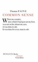 Cover image of book Common Sense by Thomas Paine