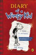 Cover image of book Diary of a Wimpy Kid: A Novel in Cartoons by Jeff Kinney