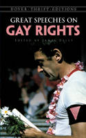Cover image of book Great Speeches on Gay Rights by James Daley