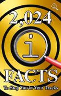 Cover image of book 2,024 QI Facts To Stop You In Your Tracks by John Lloyd, James Harkin and Anne Miller 