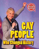 Cover image of book History Makers: Gay People Who Changed History by Adam Sutherland 