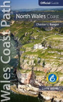 Cover image of book North Wales Coast: Wales Coast Path Official Guide - Chester to Bangor by Lorna Jenner