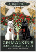 Cover image of book Grimalkin's Curious Cats Tarot: An 80-Card Deck and Guidebook by MJ Cullinane 
