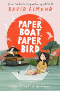 Cover image of book Paper Boat, Paper Bird by David Almond, illustrated by Kirsti Beautyman 