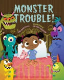 Cover image of book Monster Trouble! by Lane Fredrickson, illustrated by Michael Robertson 