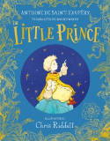 Cover image of book The Little Prince by Antoine de Saint-Exupery, illustrated by Chris Riddell, translated by Ros Schwa
