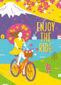 Cover image of book Enjoy the Ride: Bike Art 2017-18 On-the-Go Weekly Planner by Boyoun Kim (Artist)
