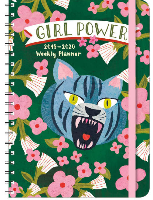 Girl Power 2019-2020 Weekly Planner by Kelly Angelovic