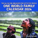 Cover image of book One World Family Calendar 2024 by New Internationalist