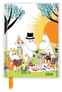 Cover image of book Moomin: Picnic 2024 Pocket Diary by Flame Tree Publishing 