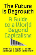 Cover image of book The Future is Degrowth: A Guide to a World Beyond Capitalism by Matthias Schmelzer, Aaron Vansintjan, and Andrea Vetter