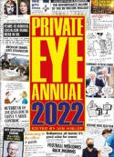 Cover image of book Private Eye Annual 2022 by Ian Hislop (Editor) 