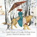 The Music of Quietly Falling Snow: Jackie Morris 2018 Wall Calendar by Jackie Morris