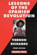 Cover image of book Lessons of the Spanish Revolution (1936-1939) by Vernon Richards