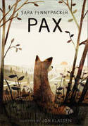Cover image of book Pax by Sara Pennypacker, illustrated by Jon Klassen 