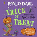 Cover image of book Roald Dahl: Trick or Treat: A lift-the-flap book (Board Book) by Roald Dahl, illustrated by Quentin Blake 