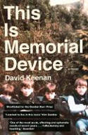 Cover image of book This Is Memorial Device by David Keenan