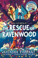 Cover image of book The Rescue of Ravenwood by Natasha Farrant 