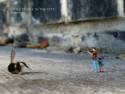 Cover image of book Little People in the City: The Street Art of Slinkachu by Slinkachu with Will Self