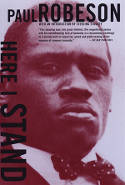 Cover image of book Here I Stand by Paul Robeson 