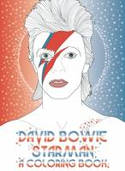 Cover image of book David Bowie: Starman: A Colouring Book by Coco Balderrama and Laura Coulman 