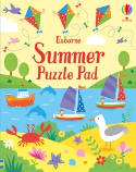 Cover image of book Usborne Summer Puzzle Pad by Kirsteen Robson 