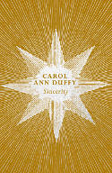 Cover image of book Sincerity by Carol Ann Duffy 