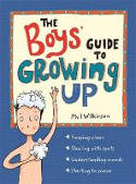 Cover image of book The Boys' Guide to Growing Up by Phil Wilkinson, illustrated by Sarah Horne 