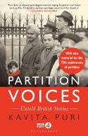 Cover image of book Partition Voices: Untold British Stories by Kavita Puri 