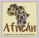 Cover image of book African by Peter Tosh (song lyrics)  and Rachel Moss (illustrations) 