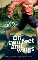 Cover image of book On Two Feet and Wings by Abbas Kazerooni 