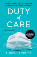 Cover image of book Duty of Care by Dr Dominic Pimenta