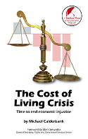 Cover image of book The Cost of Living Crisis: Time to End Economic Injustice by Michael Calderbank