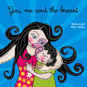 Cover image of book You, Me and the Breast by Monica Calaf, illustrated by Mikel Fuentes 